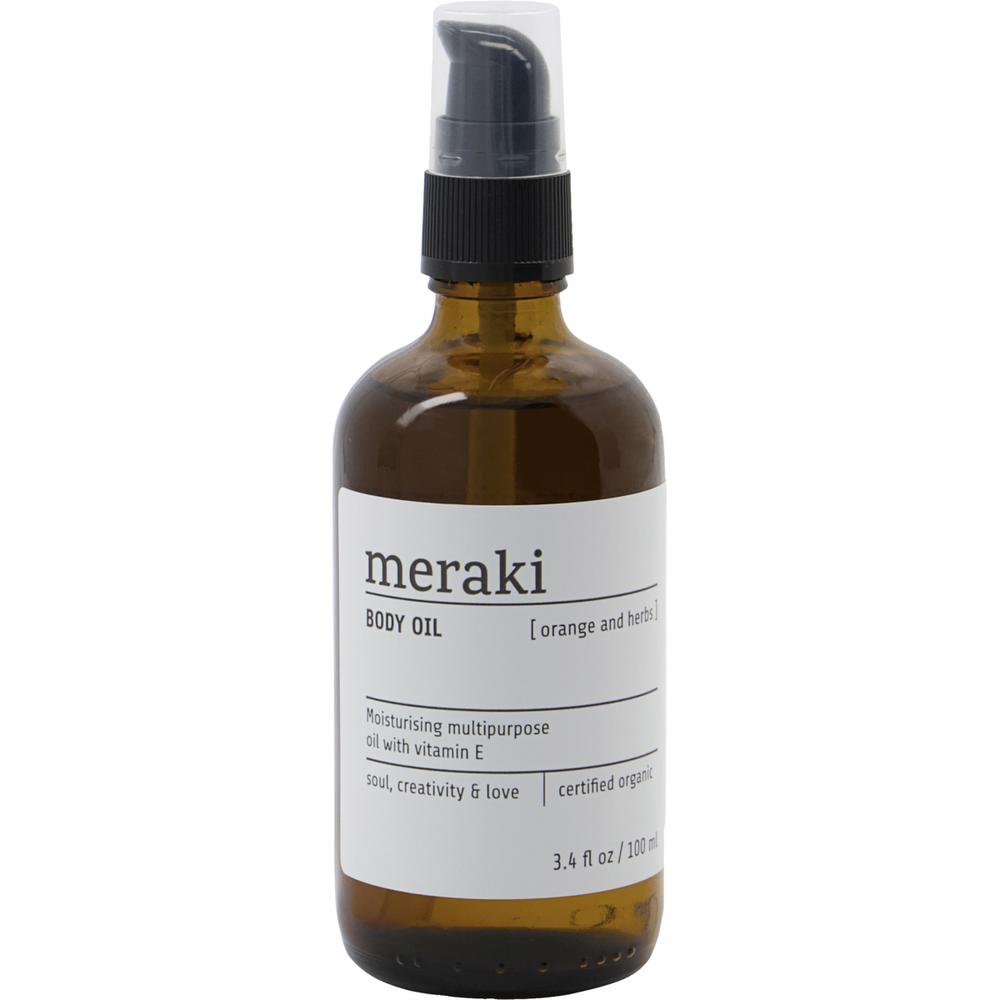 Meraki Kropsolie med Orange & Urter - 100ml