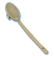 Croll & Denecke Badebørste med Buet Skaft - Skønhedsværktøj