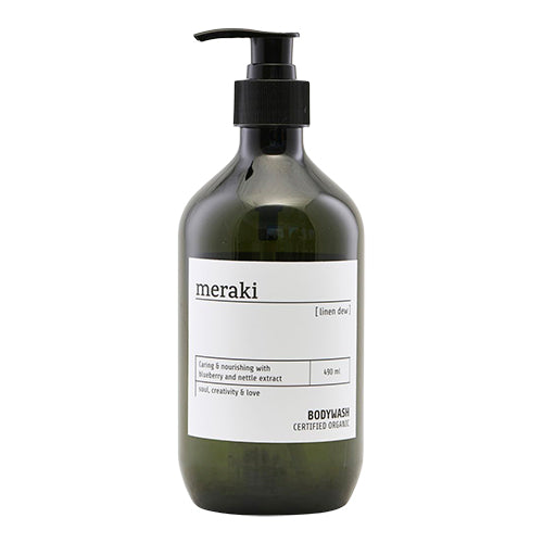 Meraki Body Wash Linen Dew - Økologisk Badesæbe