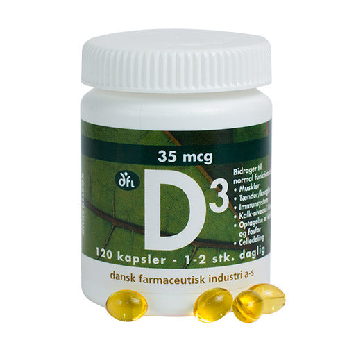 Grønne Dfi D3 Vitamin 35 Mcg - Styrk dit immunsystem!
