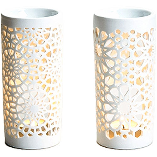 Elegant Duftlampe med Hæklemønster fra Urtegaarden