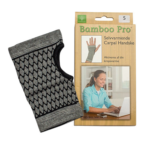 Bamboo Pro Carpal Handske - Lindrer hævelse og ømhed