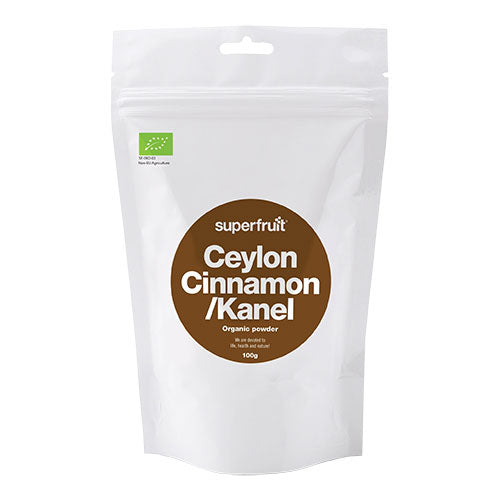 Økologisk Ceylon Kanelpulver fra Superfruit - 100% Naturlig