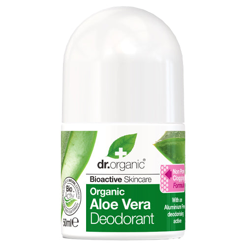 Dr. Organic Aloe Vera Deo Roll On - Økologisk Skønhed