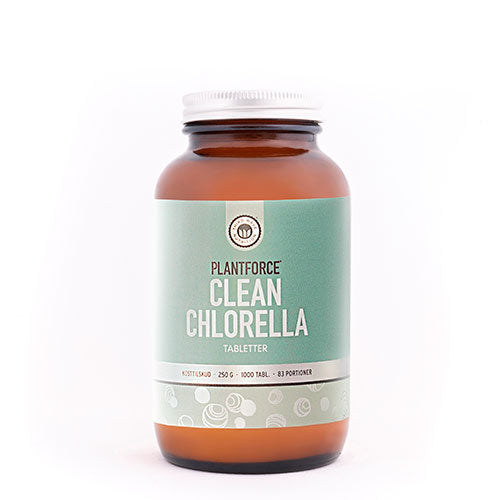 Plantforce Chlorella Clean - Ren Kosttilskud til Sundhed