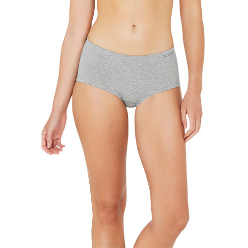 Boody Boyleg Trusser i Lysegrå - Komfortabelt Undertøj