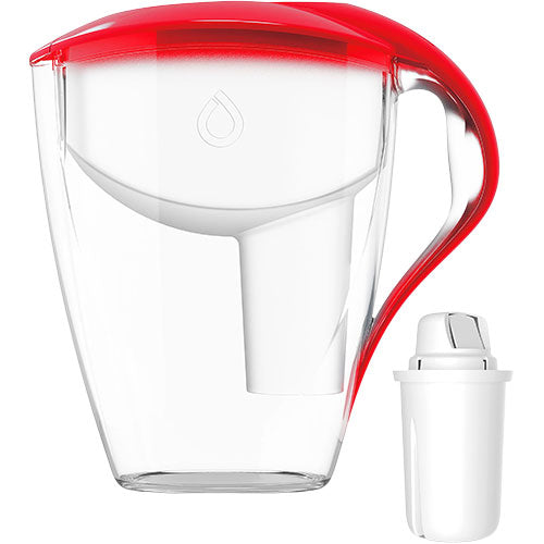 Dafi 3,0 L Rød Filterkande - Reducer kalk og klor!