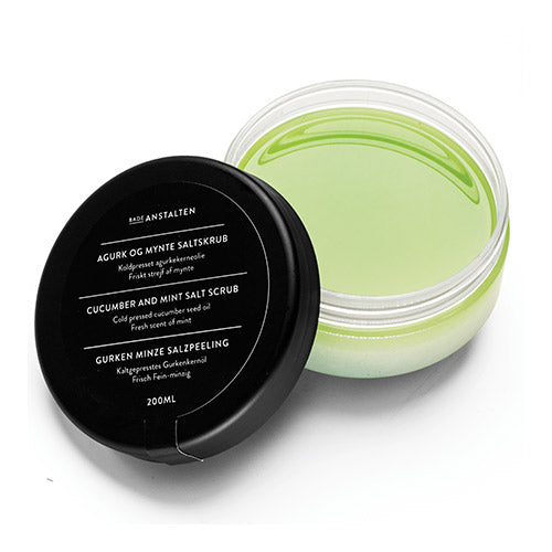 Badeanstalten Bodyscrub med Agurk og Mynte - Frisk Pleje
