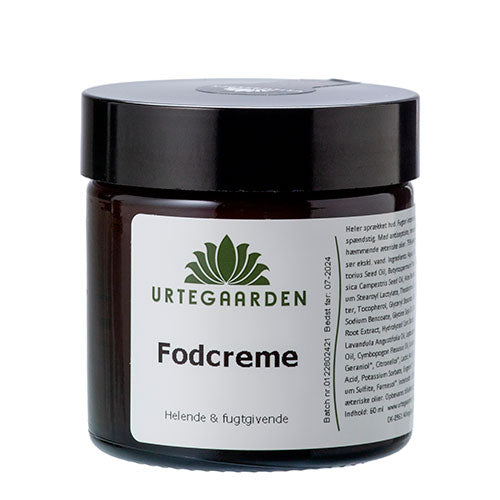 Urtegaarden Fodcreme med Aloe Vera og Planteekstrakter