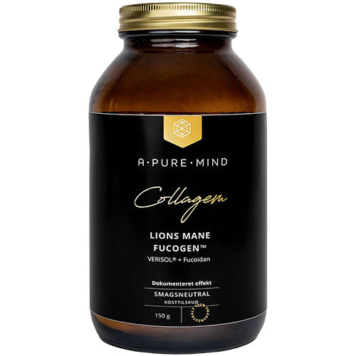 A Pure Mind Collagen Lion's Mane Fucogen - Sundhedstilskud