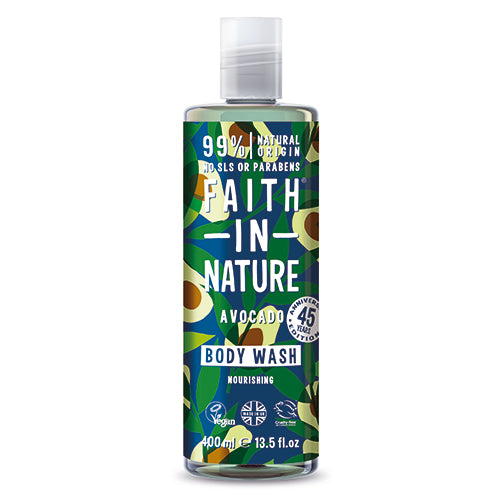 Vegansk Avocado Body Wash fra Faith in Nature