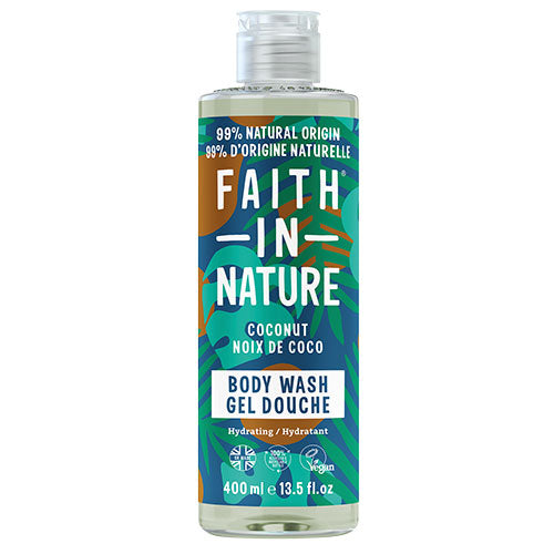 Vegansk Kokos Showergel fra Faith in Nature