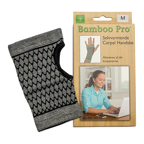 Bamboo Pro Carpal Handske - Reducer hævelse og ømhed