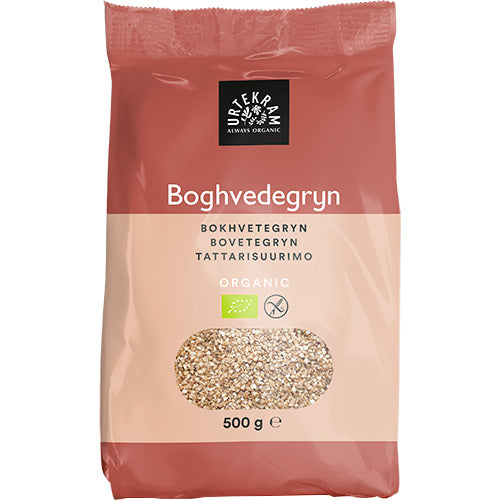 Urtekram Økologisk Boghvede Gryn - Perfekt til Bagning!