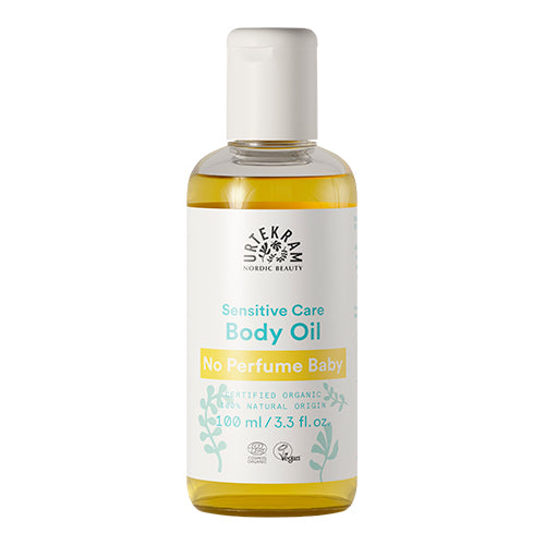 Vegansk Baby Body Olie Uden Parfume fra Urtekram