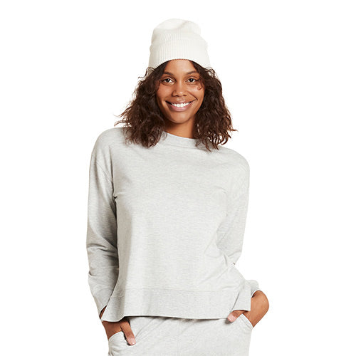 Boody Beanie Hue - Blød Ribstrik i Hvid