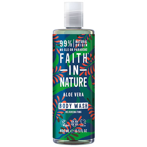 Vegansk Aloe Vera Showergel fra Faith in Nature