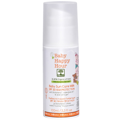 Bioselect Baby Solcreme SPF30 - Beskytter mod UV-stråler