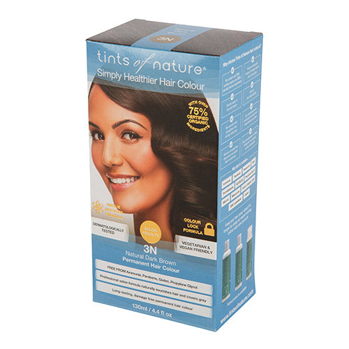 Tints Of Nature Hårfarve 3N Mørkebrun - Skønhedstilbud!