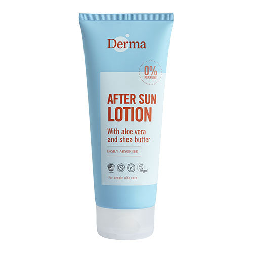 Derma Aftersun Lotion med Aloe Vera - Lindrende Pleje