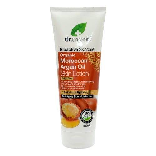 Dr. Organic Argan Lotion - Økologisk Bodylotion til Hudpleje