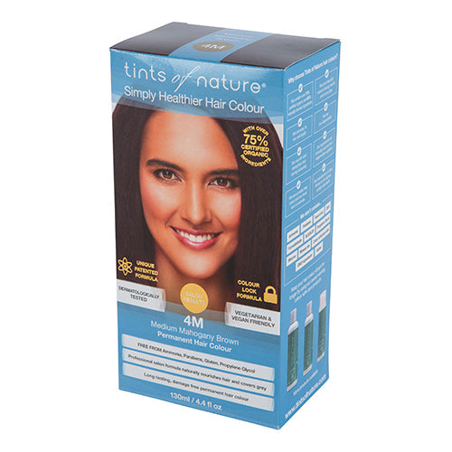 Tints Of Nature Hårfarve 4m Medium Mahogany - Fantastisk Farve!