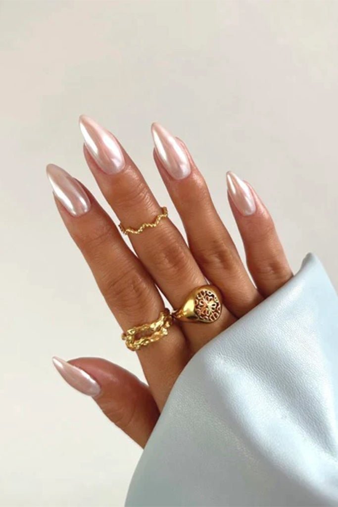 Glaseret Donut Negle Kollektion - Skab Hailey Bieber Looket!