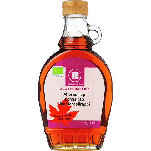 Økologisk Ahornsirup fra Urtekram - Naturlig Sødme