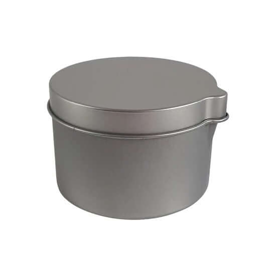 100 Ml  Bøtte I Blik Med Hældetud Og Låg