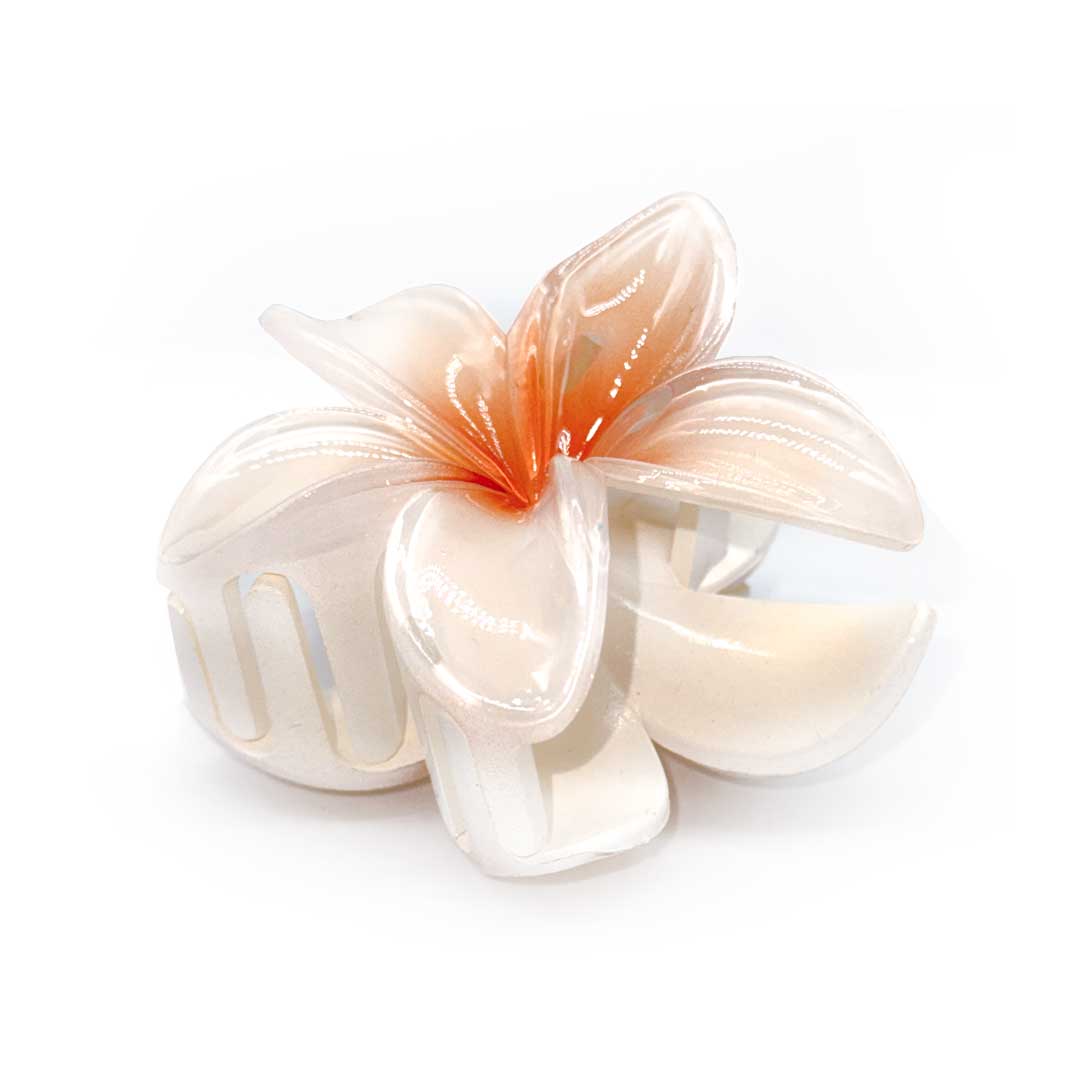Blomster Hårklemme   Peachy