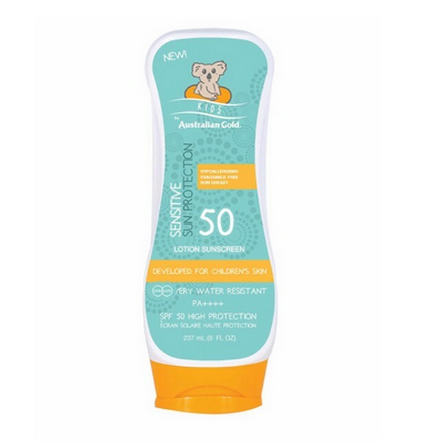 Australian Gold   Kids Sensitive Sun Protection Lotion Spf50   237 Ml