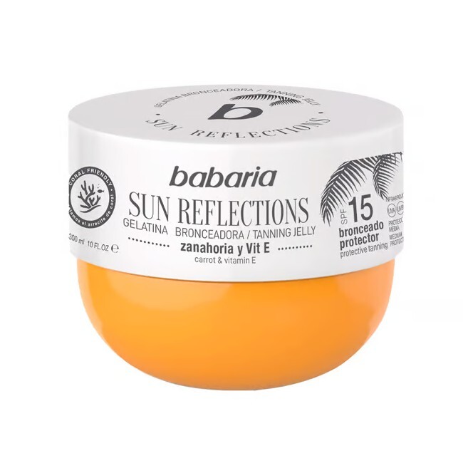 Babaria   Sun Reflections Tanning Jelly Spf 15   300 Ml