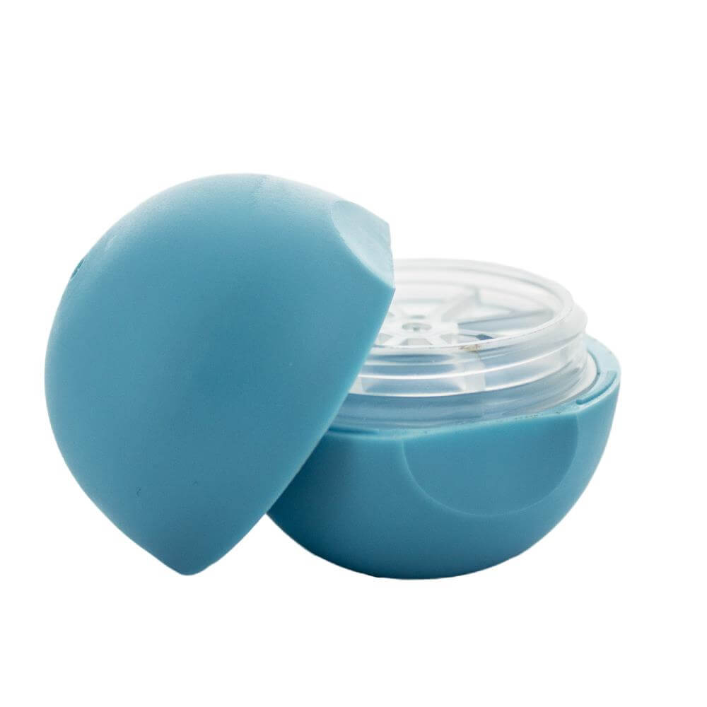 Kugle Læbepomade Hylster 7 4 Ml  Rød El  Blå   Blå