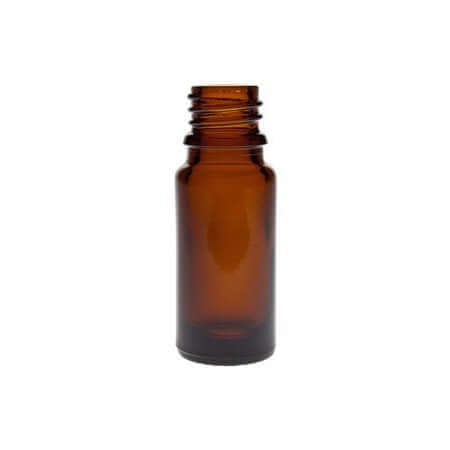 10 Ml  Brun Glasflaske   Din18
