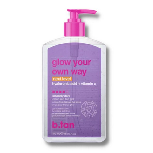 B Tan   Glow Your Own Way Next Level Clear Tanning Gel   473 Ml