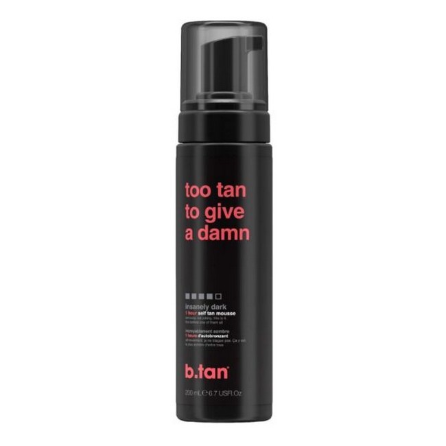 B Tan   Too Tan To Give A Damn Tanning Mousse   200 Ml