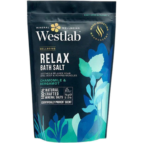 Westlab Relax Bath Salt   Chamomile   Bergamot