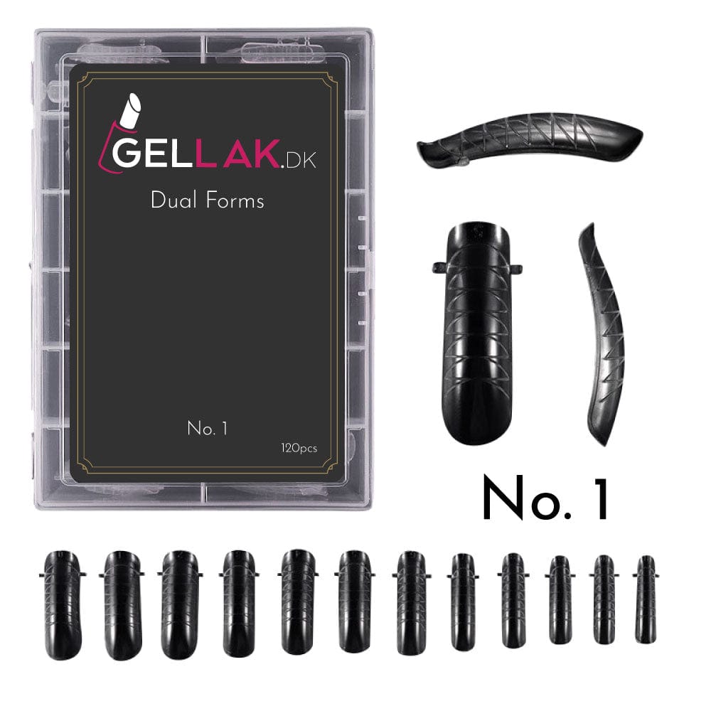 Dual Forms Til Akryl Gele   Nummer 1   Lav Nemme Akryl Gele Negle