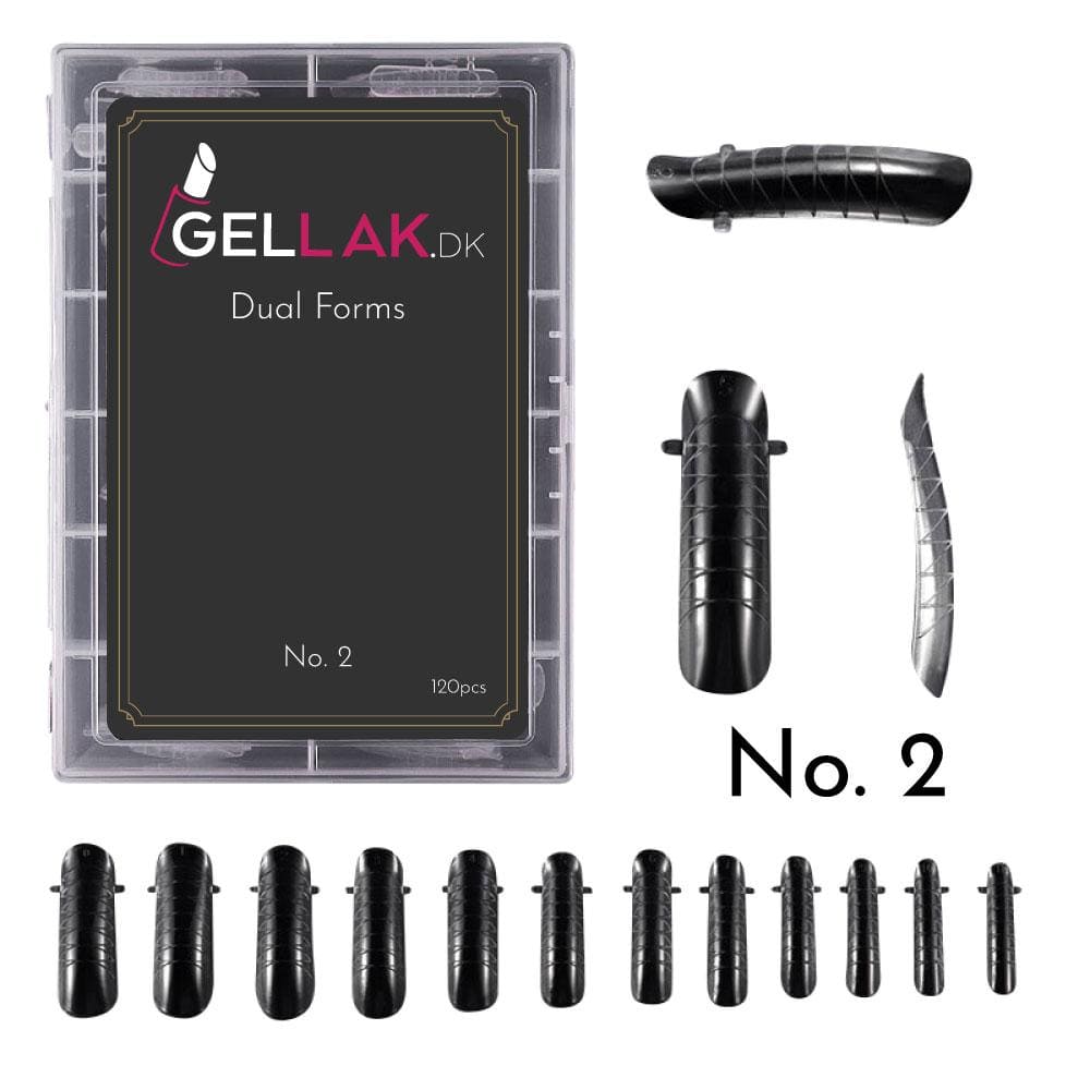 Dual Forms Til Akryl Gele   Nummer 2   Lav Nemme Akryl Gele Negle