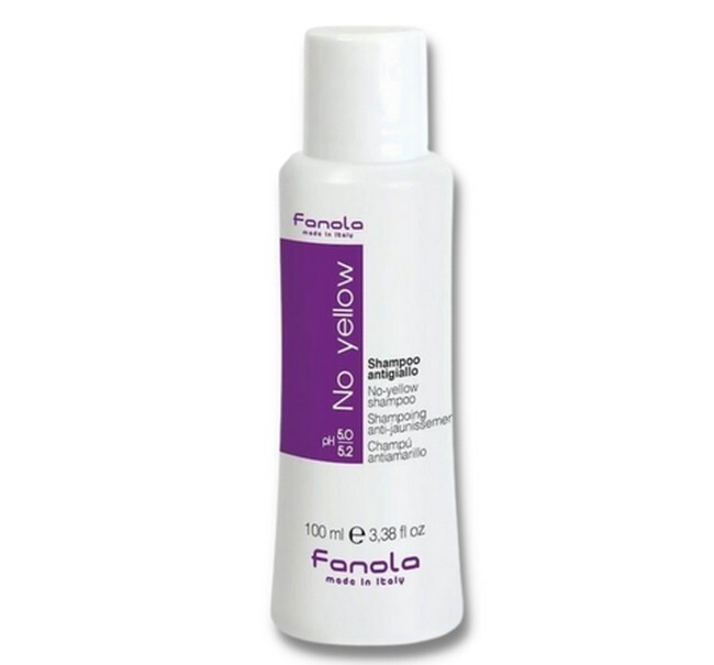 Fanola   No Yellow Shampoo Travel Size   100 Ml