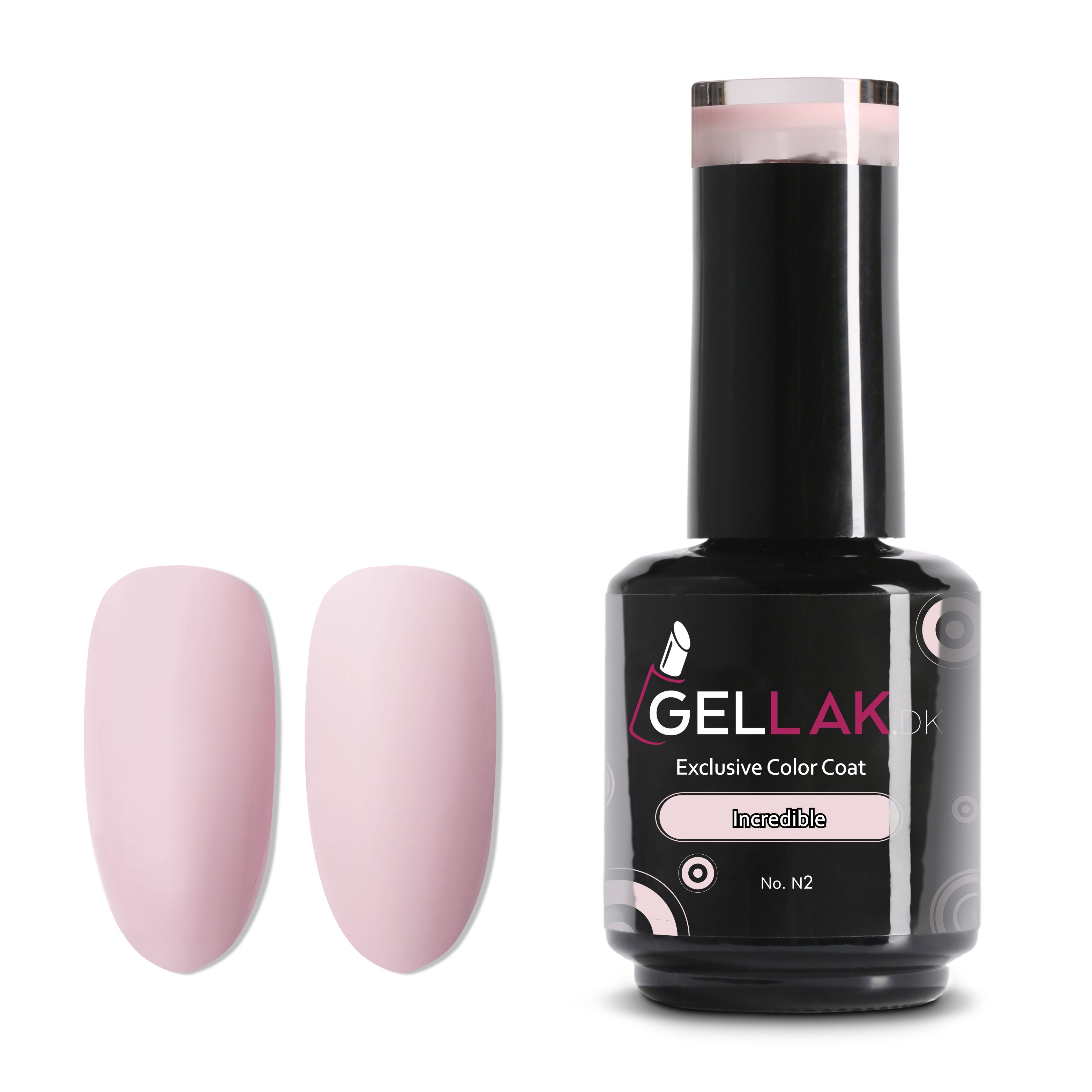 Gel Neglelak Transparent Nude   15 Ml   Incredible No  N2   Gellak Dk