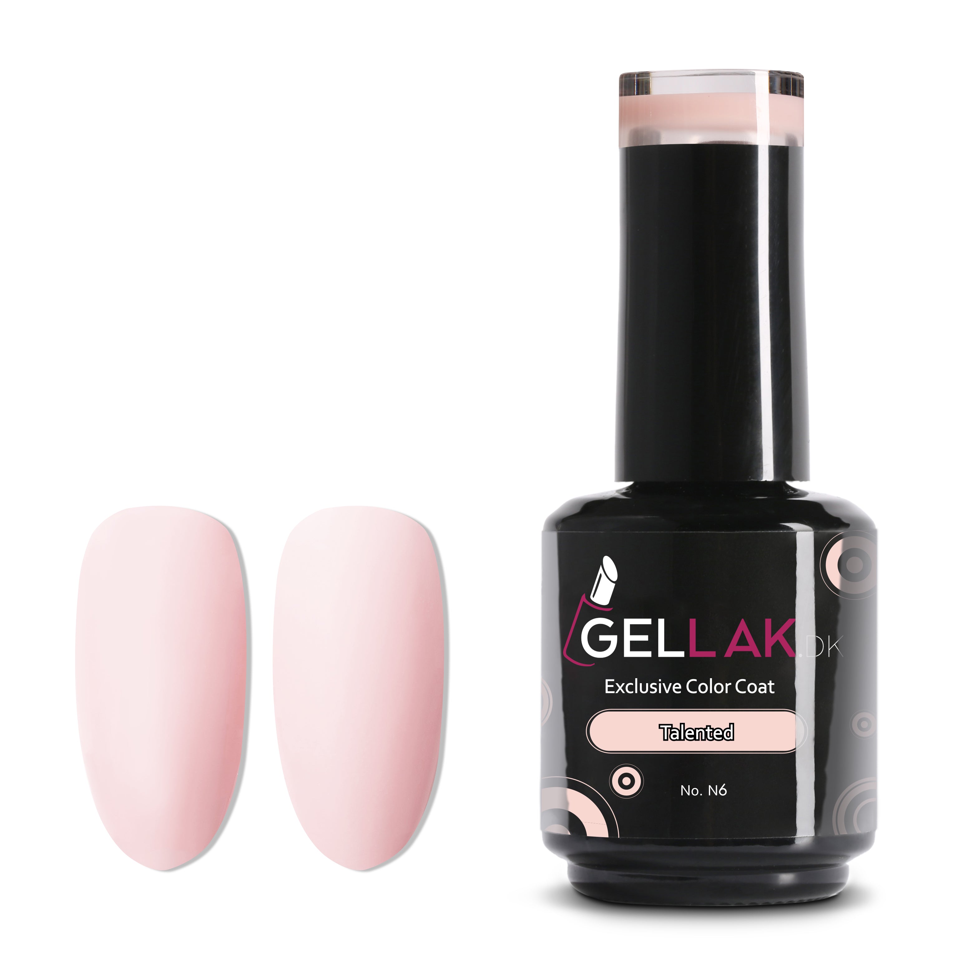 Gel Neglelak Transparent Nude   15 Ml   Talented No  N6   Gellak Dk
