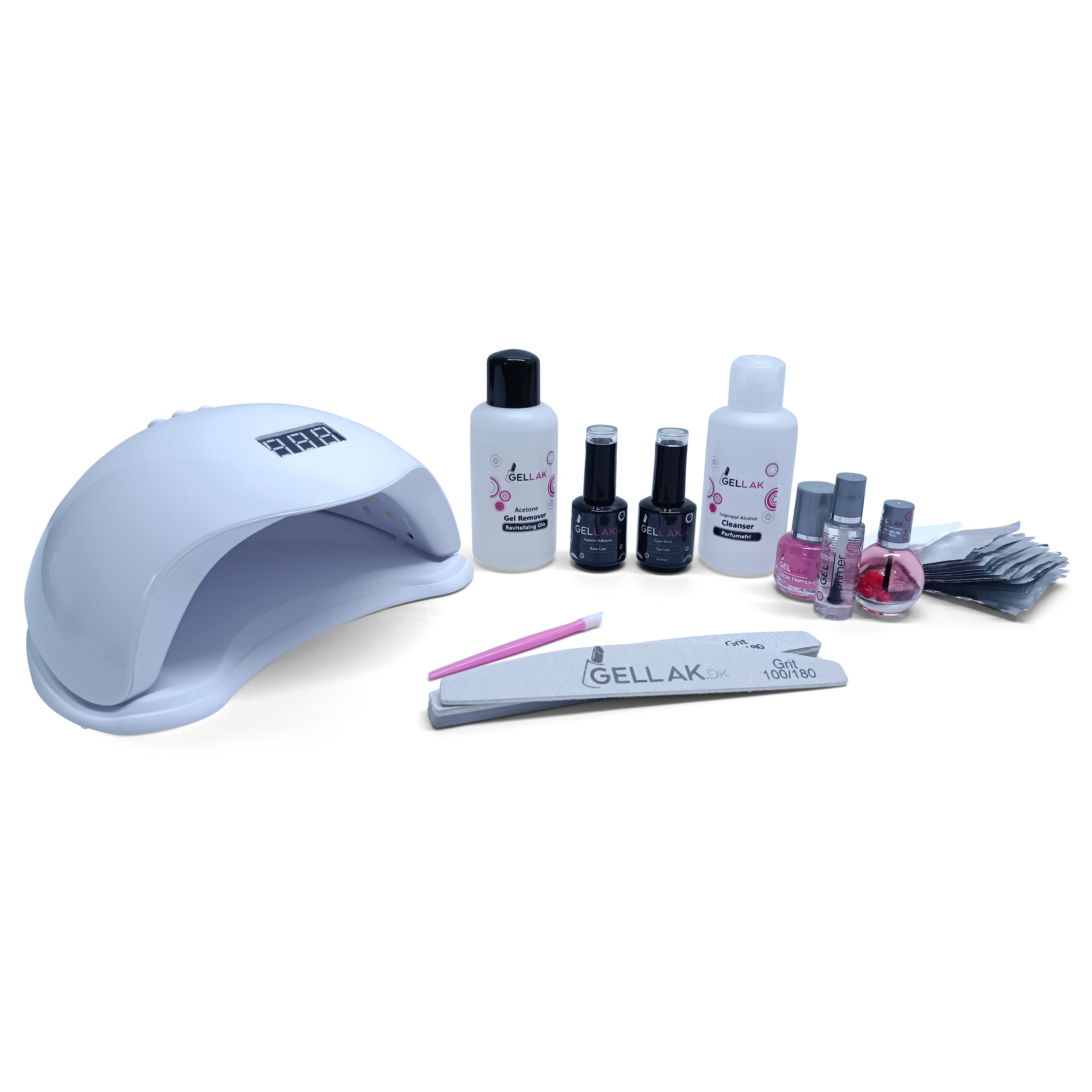 Gellak Startsæt   Gel Neglelak Startsæt   Gel Polish Starter Kit
