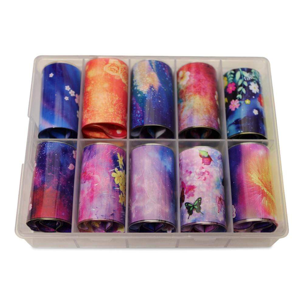 Neglefolie   Forskellige Motiver   Transfer Neglefolie Til Nail Art