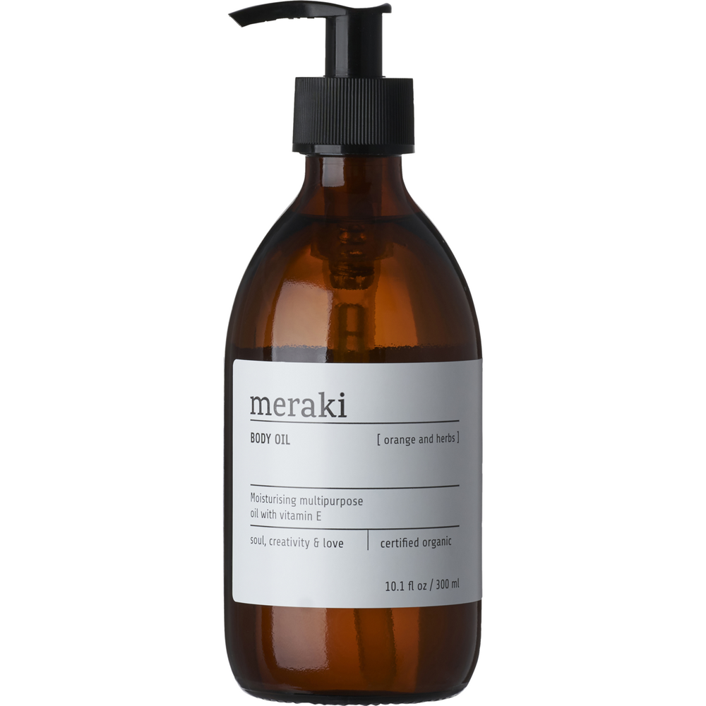 Meraki Body Olie  Orange   Herbs  300ml