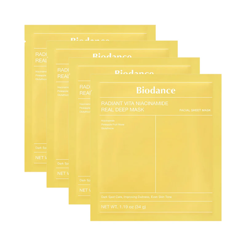 Biodance Radiant Vita Niacinamide Sheet Maske