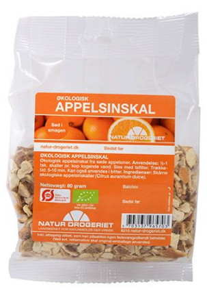 Appelsinskal Sød  Skåret ø  80 G
