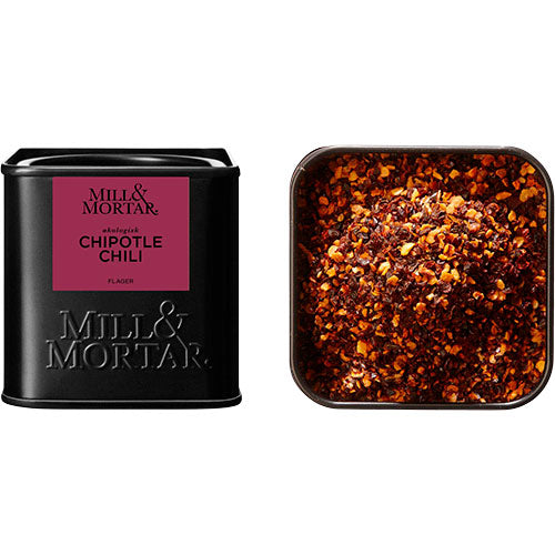 Mill   Mortar Chiliflager Chipotle    økologisk