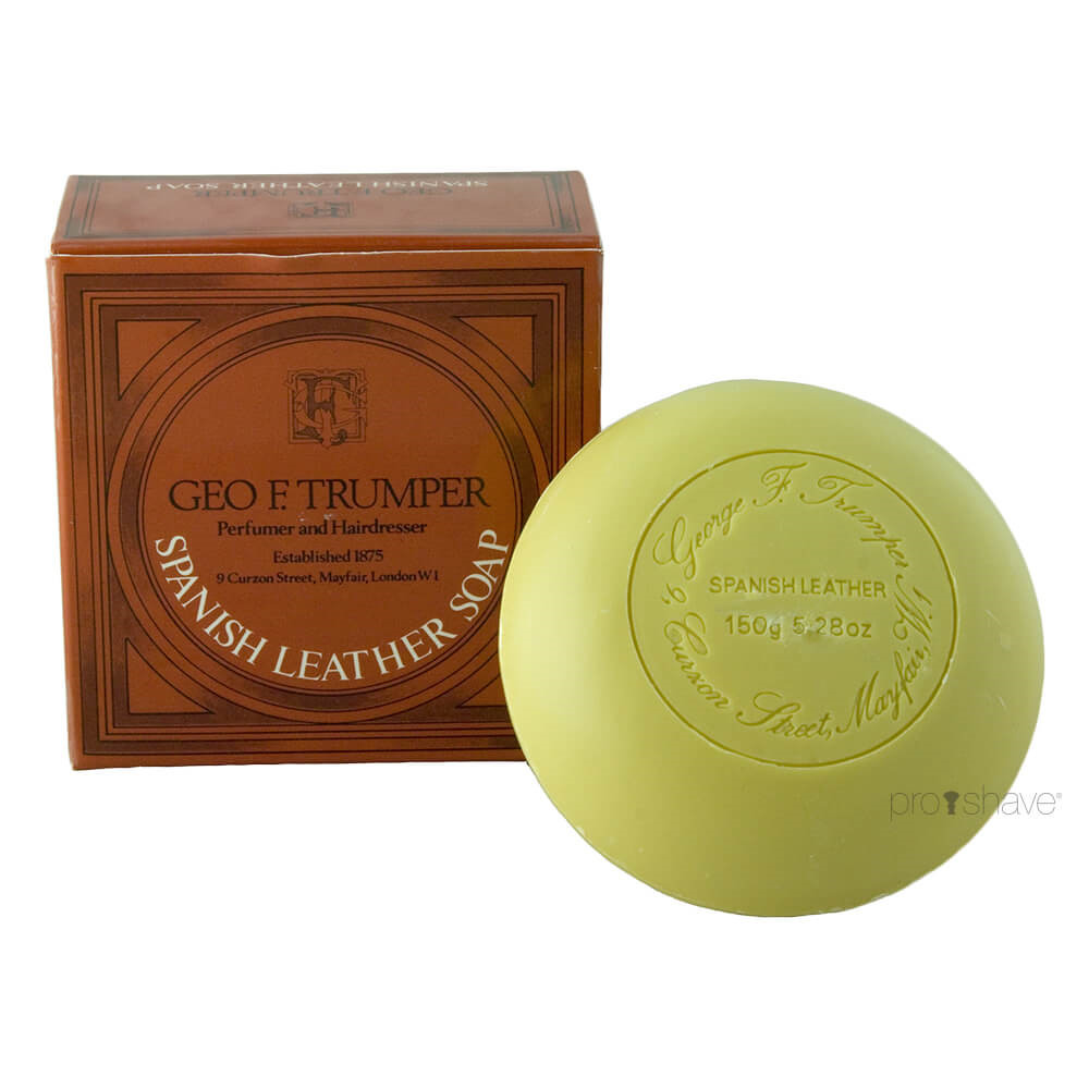 Geo F Trumper Badesæbe  Spanish Leather  150 Gr