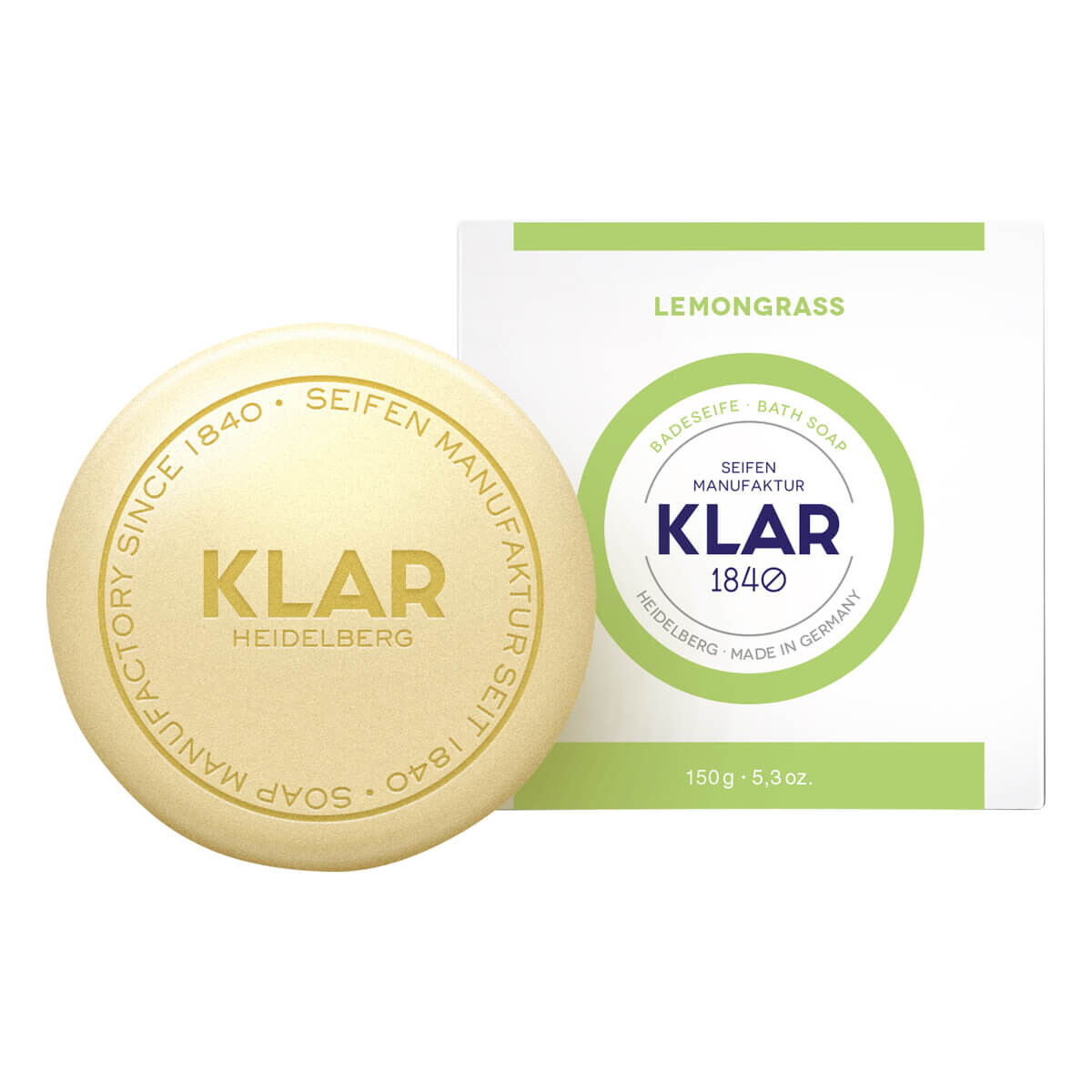 Klar Seifen Badesæbe  Citrongræs  150 Gr